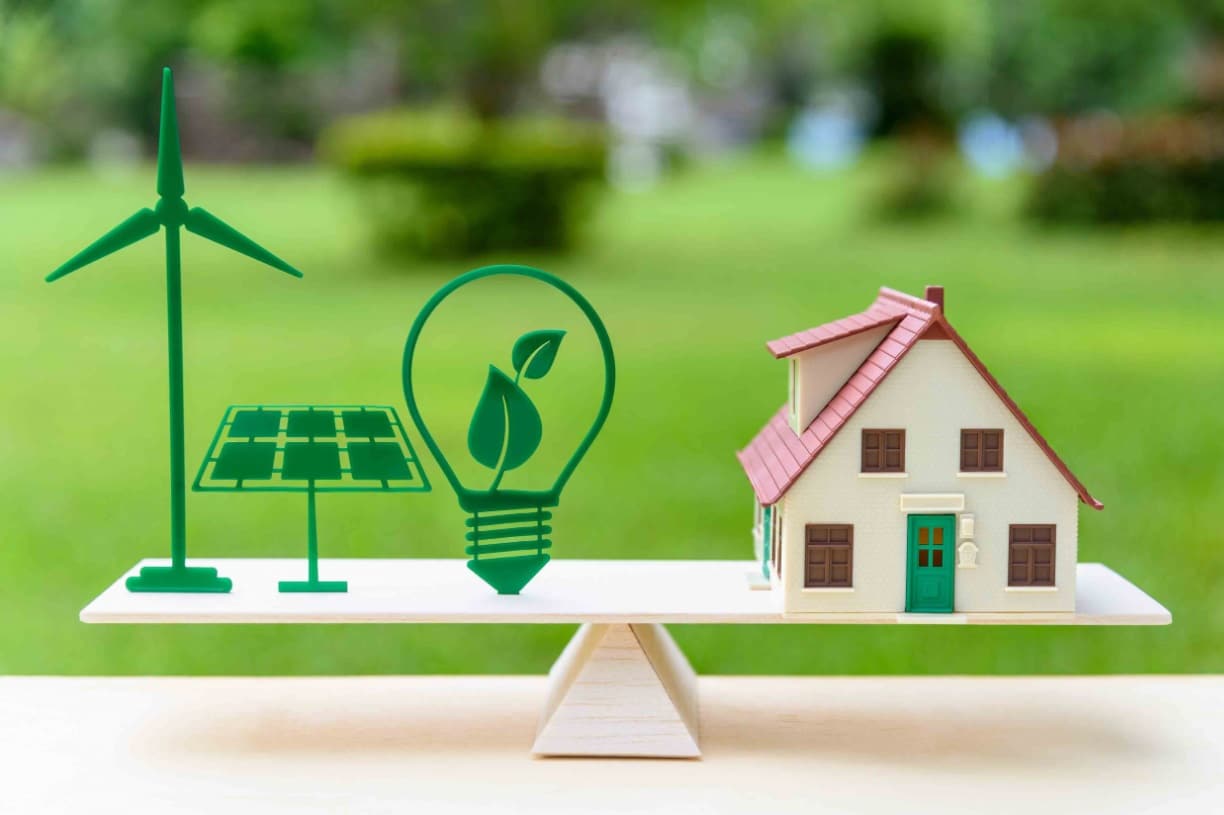 Maison miniature et énergies vertes