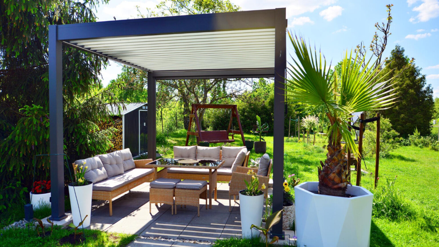 Comment une pergola bioclimatique peut améliorer votre confort thermique ?