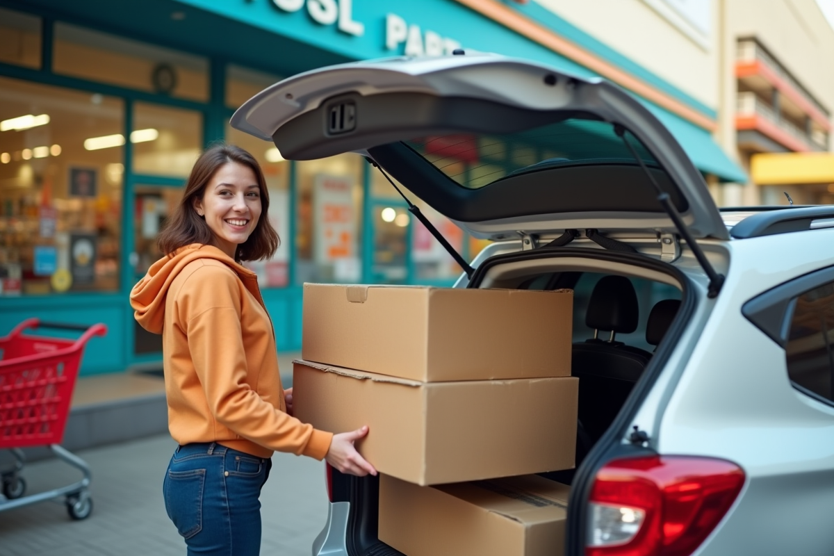 déménagement cartons