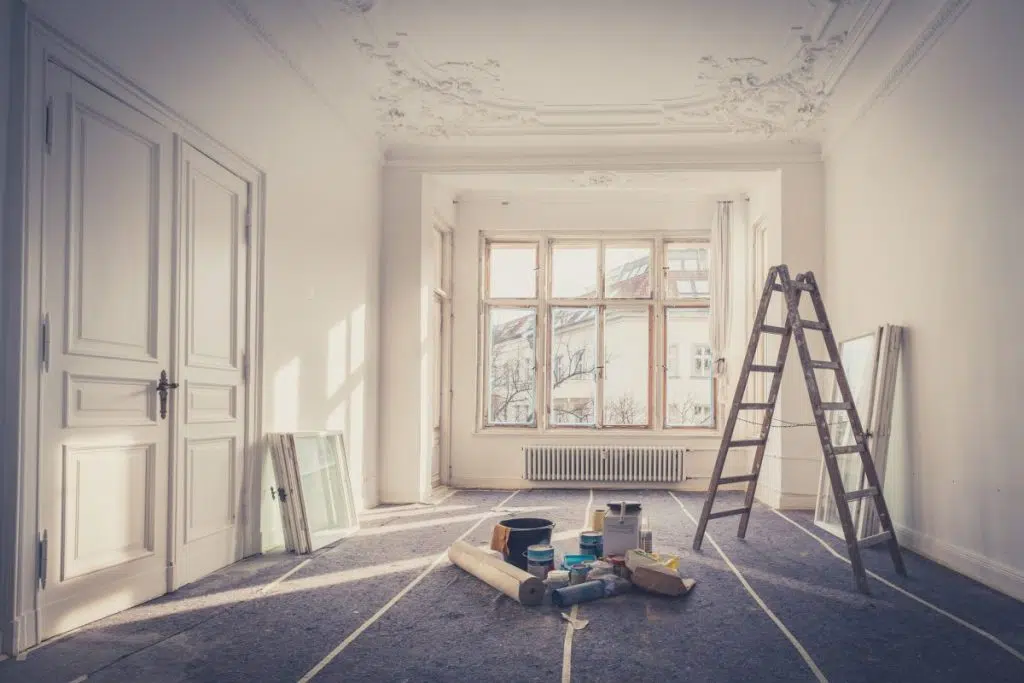 sont les étapes de la restauration de bâtiment ancien