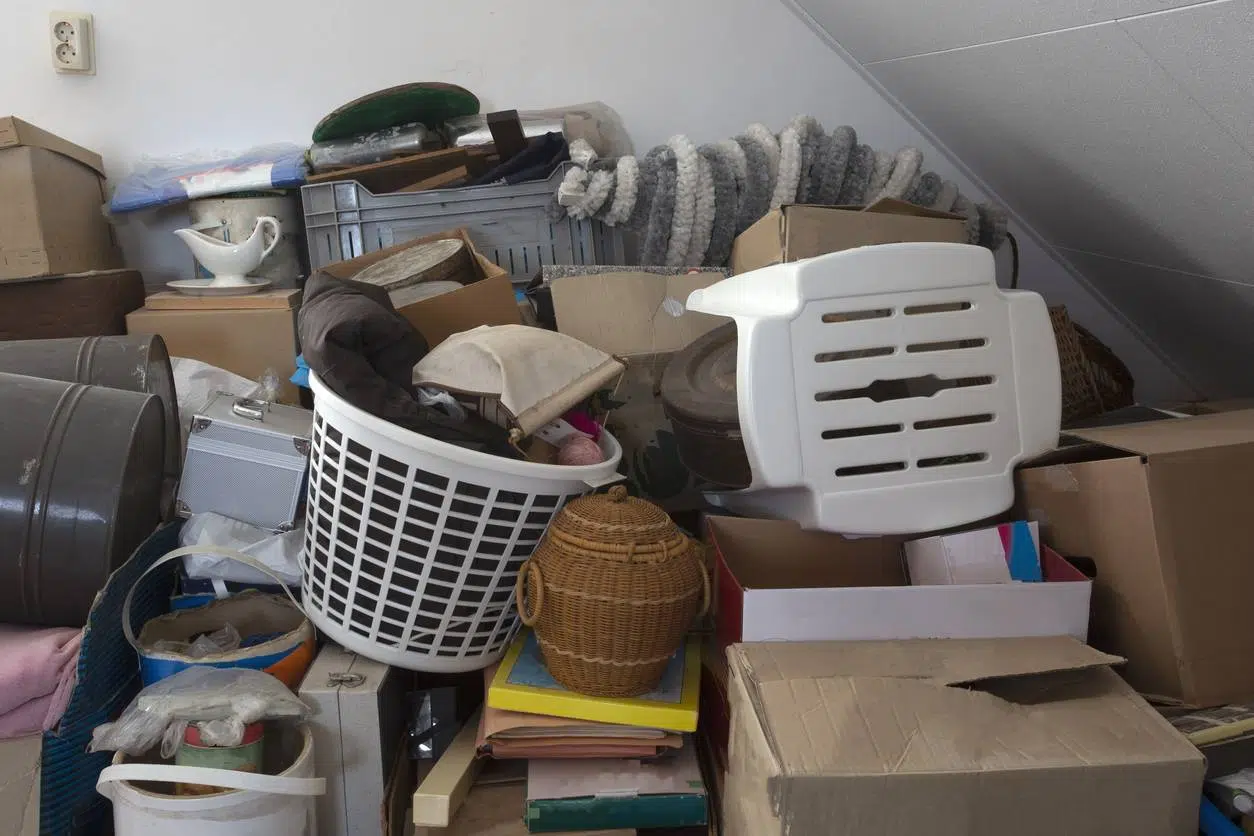 stockage de meubles dans un garde-meubles